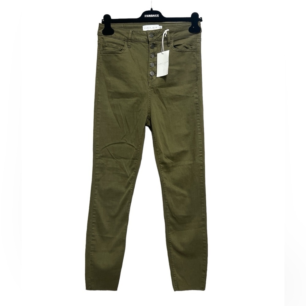 🆕 CJLA Carly Jean Los Angeles High Waisted Button Skinny Jeans